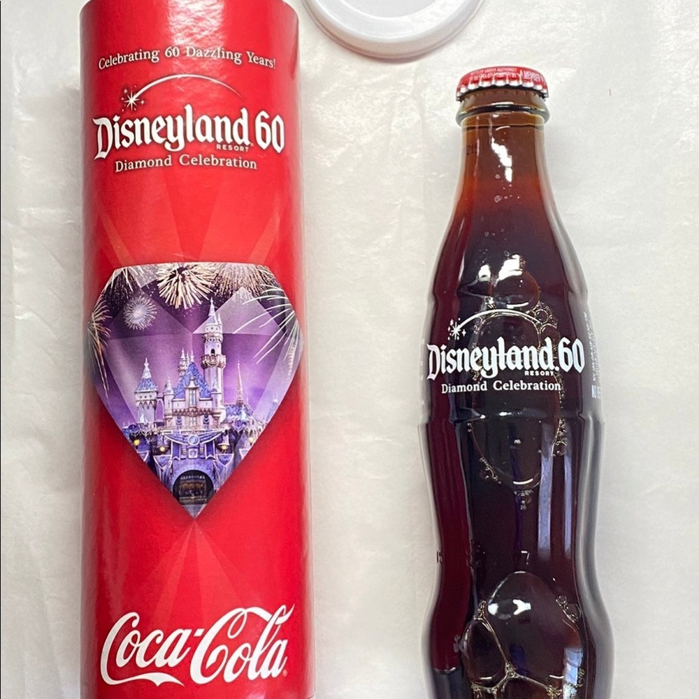 Disneyland 60th Diamond Edition themed Coca Cola
